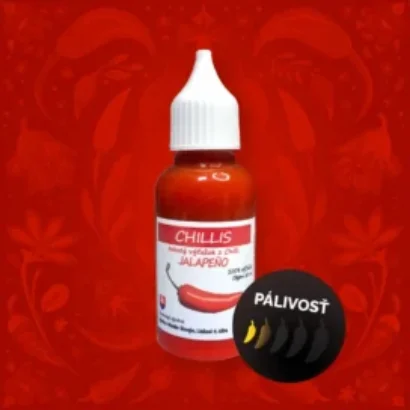 Jalapeño červené – tekutý výťažok z chilli papričiek